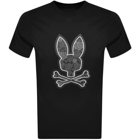 Product Image for Psycho Bunny Rowen Graphic T Shirt Black