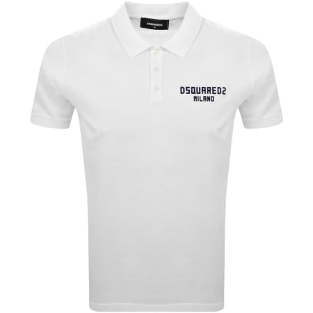 Product Image for DSQUARED2 Tennis Fit Polo White