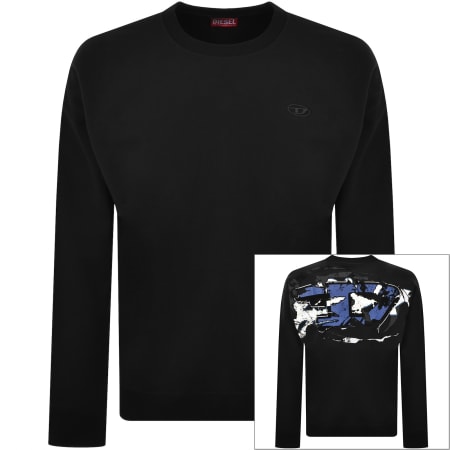Product Image for Diesel S Boxt T2 Sweatshirt Black