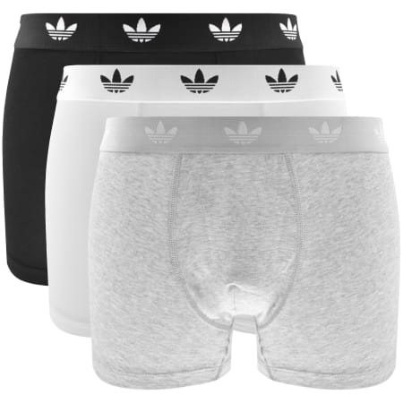 Product Image for adidas Originals 3 Pack Trunks Black