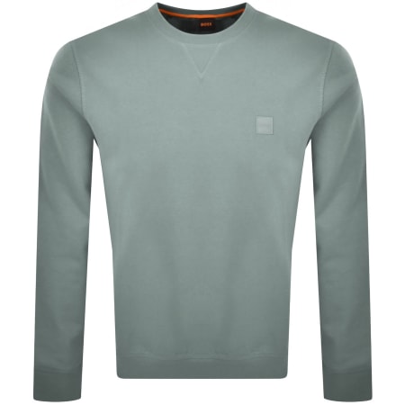 Product Image for BOSS Westart Sweatshirt Light Green