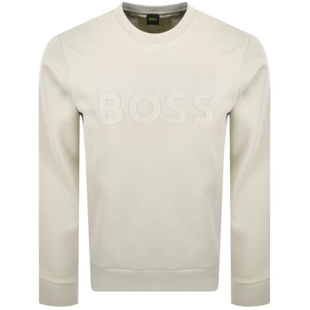 Product Image for BOSS Salbo Sweatshirt Beige