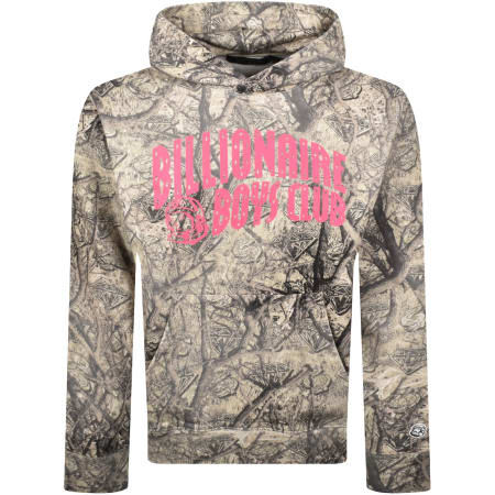 Product Image for Billionaire Boys Club Camo Arch Logo Hoodie Beige
