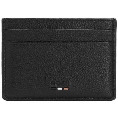 Product Image for BOSS Ray Faux Leather Card Holder Black
