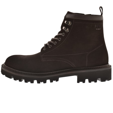 Product Image for BOSS Julyo Laced Boots Dark Brown