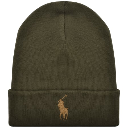 Product Image for Ralph Lauren Beanie Hat Olive Green