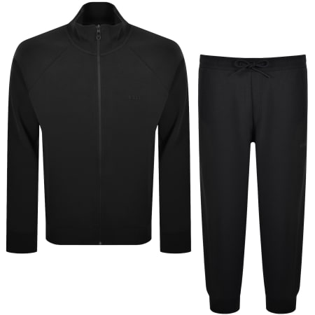 Product Image for BOSS Full Zip Tracksuit Set Black