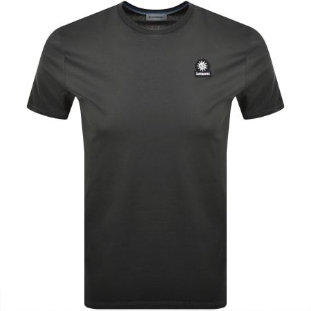 Product Image for Sandbanks Badge Logo T Shirt Anthracite