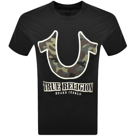 Product Image for True Religion Camo Logo T Shirt Black