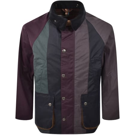 Product Image for Barbour X Paul Smith Striped Bedale Wax Jacket