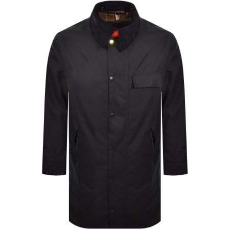 Product Image for Barbour X Paul Smith Beeston Wax Jacket Navy