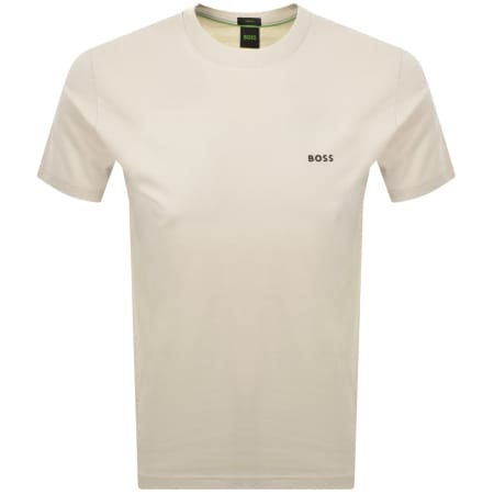 Product Image for BOSS Tee T Shirt Cream