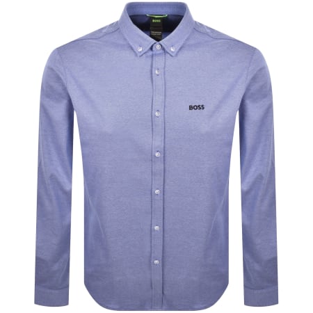 Product Image for BOSS B Motion Long Sleeve Shirt Blue