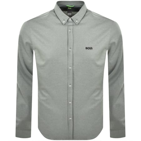 Product Image for BOSS B Motion Long Sleeve Shirt Green