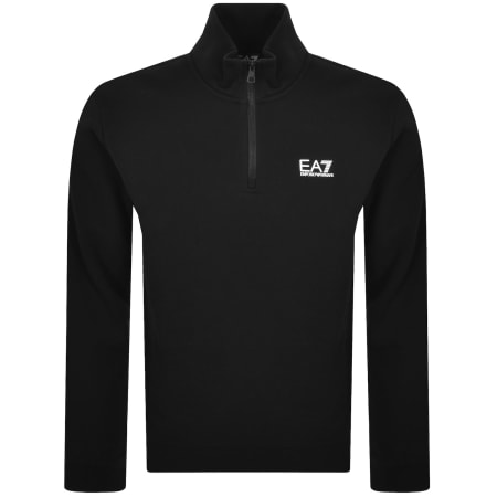 Product Image for EA7 Emporio Armani Logo Sweatshirt Black