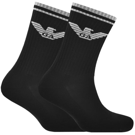 Product Image for Emporio Armani 3 Pack Socks Black