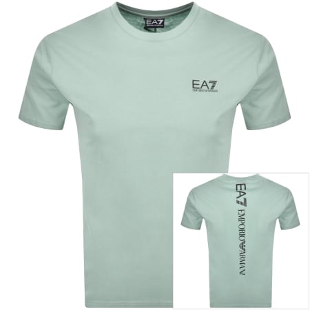 Product Image for EA7 Emporio Armani Training T Shirt Blue Surf