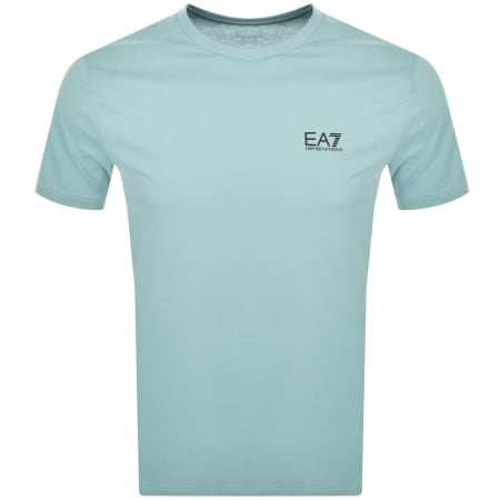 Product Image for EA7 Emporio Armani Training T Shirt Blue Surf