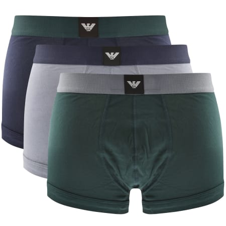Product Image for Emporio Armani Underwear 3 Pack Boxer Trunks