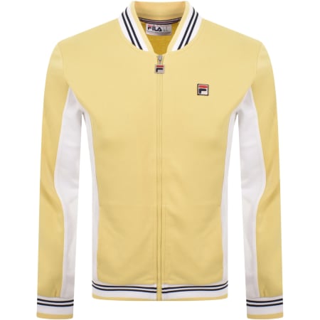 Product Image for Fila Settanta Baseball Track Top Raffia Yellow