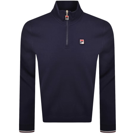 Product Image for Fila Quarter Zip Ramy 2 Sweatshirt Fila Navy