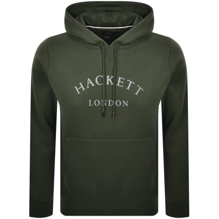 Product Image for Hackett London Heritage Hoodie Green