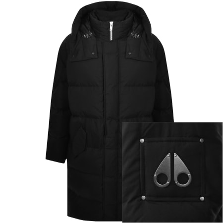 Product Image for Moose Knuckles Everest Long Puffer Jacket Black