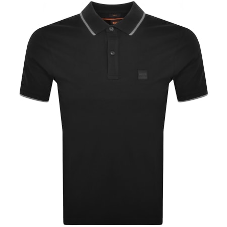 Product Image for BOSS Passertip Polo T Shirt Black