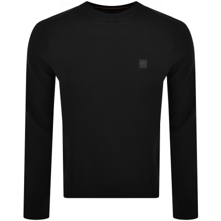 Product Image for BOSS Anion Knit Jumper Black