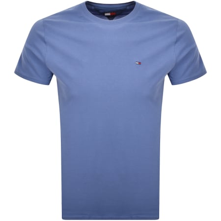 Product Image for Tommy Jeans Slim Jersey T Shirt Blue