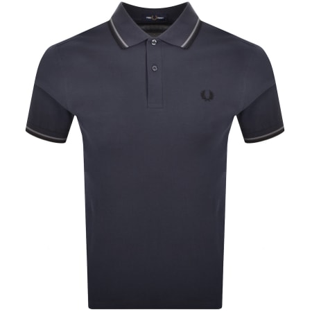 Product Image for Fred Perry Twin Tipped Polo Dark Airforce Navy
