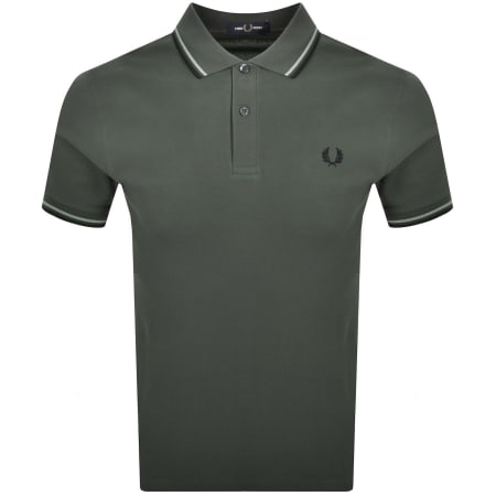 Product Image for Fred Perry Twin Tipped Polo Field Green