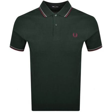 Product Image for Fred Perry Twin Tipped Polo T Shirt Green