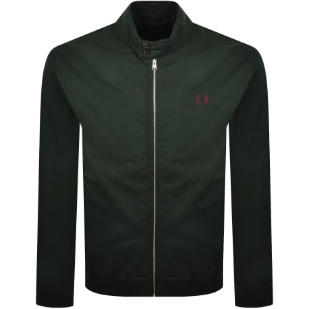 Product Image for Fred Perry Twill Harrington Jacket Green