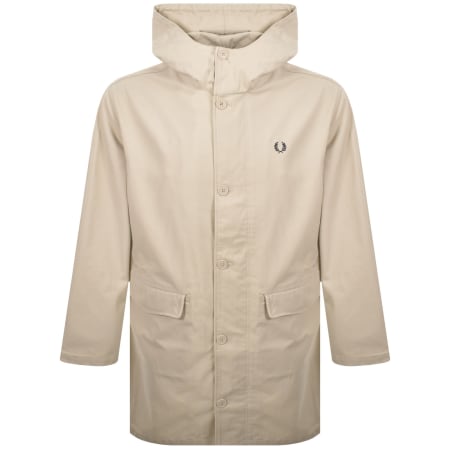 Product Image for Fred Perry Groundsman Parka Jacket Beige