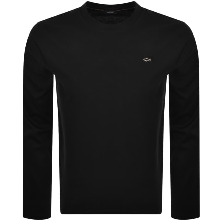 Product Image for Paul And Shark Metal Logo T Shirt Black