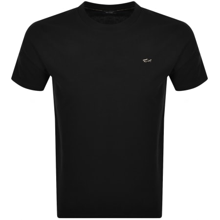Product Image for Paul And Shark Metal Logo T Shirt Black