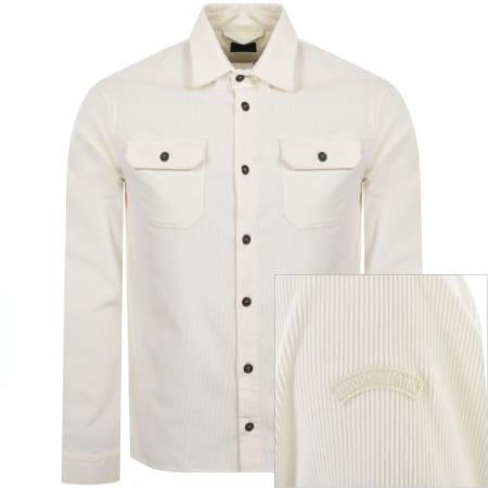 Product Image for Paul And Shark Corduroy Overshirt Cream