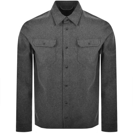Product Image for Paul And Shark Blended Wool Overshirt Grey