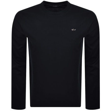 Product Image for Paul And Shark Metal Logo T Shirt Navy
