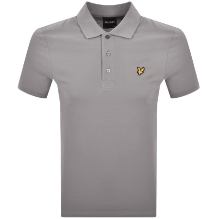 Product Image for Lyle And Scott Plain Polo T Shirt Gull Grey