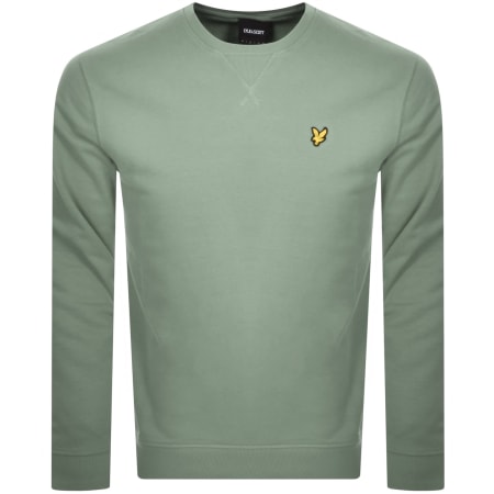 Product Image for Lyle And Scott Crew Neck Sweatshirt Green