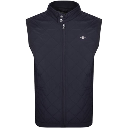 Product Image for Gant Quilted Windcheater Gilet Navy