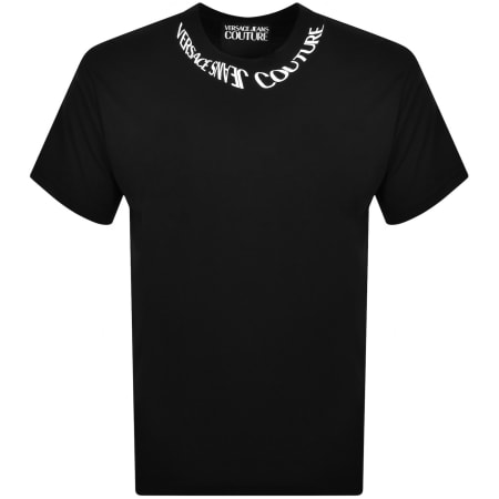 Product Image for Versace Jeans Couture Logo T Shirt Black
