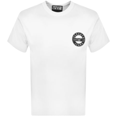 Product Image for Versace Jeans Couture Logo T Shirt White
