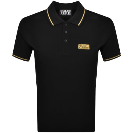 Product Image for Versace Jeans Couture Polo T Shirt Black