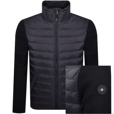 Product Image for Gant Mix Media Jacket Navy