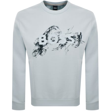 Product Image for BOSS C Soleri 215 Sweatshirt Open Blue