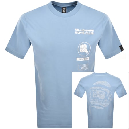 Product Image for Billionaire Boys Club BB Astro Digi T Shirt Blue