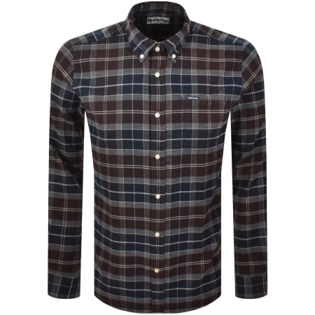 Product Image for Barbour Kyeloch Tartan Tailored Fit Shirt Brown